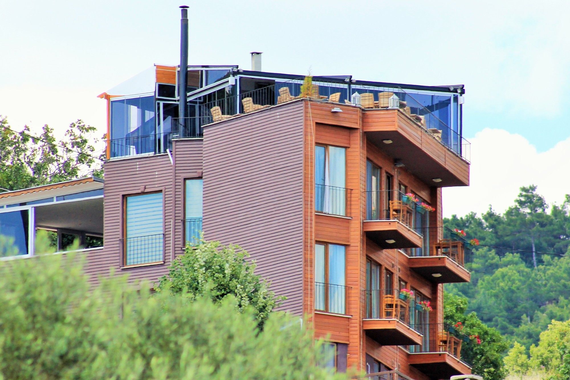 Hotel Assos Kayalar Terrace Sazlı Exterior foto